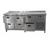 Стіл холодильний 6 ящиків 1860х700 Tehma 11933 (Техма)