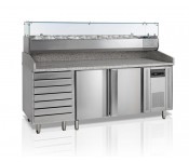 Стіл холодильний для піци Tefcold PT1200-I