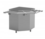 Стіл нейтральний кутовий зовнішній КИЙ-В НЕУН-1050