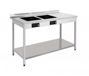 Стіл з індукційними плитами КІЙ-В СВК-4-2І (1100х600, 7 кВт)