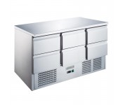 Стол холодильный GoodFood GF-S903TOP-6D-HC шесть ящиков