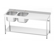 Стол с ванной моечной Orest TPSI-2 Si