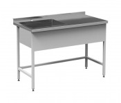 Стол с ванной моечной сварной КИЙ-В СМВ-5-1С