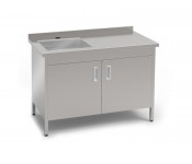 Стол-тумба с ванной моечной КИЙ-В СТМВ-1С-2ДР
