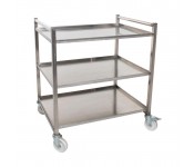 Тележка сервировочная Tehma 3 полки 900х700х1000 мм.