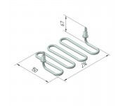 ТЕН КИЙ-В 120 В 8 / 1,3 Т 220 КВ-5