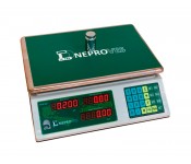 Весы торговые Днепровес ВТД-ЛД1 СВ до 15 кг.