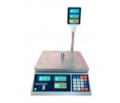 Весы торговые Днепровес ВТД-Т2-ЖК до 30 кг.