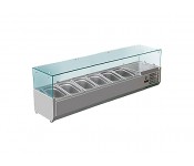 Витрина холодильная надставка Hurakan HKN-VRX1400/330S