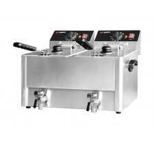 Фритюрница GGM Gastro EFH8+8