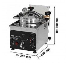 Фритюрниця високого тиску GGM Gastro EHFMC20