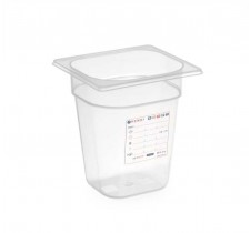 Гастроемкость HACCP из полипропилена GN1/6 100 Hendi 880470