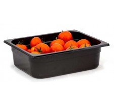 Гастроємності з чорного полікарбонату GN1 / 2 200 Hendi 862407