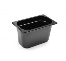 Гастроємності з чорного полікарбонату GN1 / 4 150 Hendi 862612