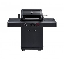 Газовий гриль ENDERS Kansas Black Pro 3 K Turbo 8706К