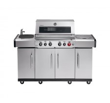 Газовый гриль ENDERS Kansas Pro 4 SIK Profi Turbo 8714