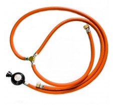 Комплект для двух газовых устройств GUTGAS GGEN61GBID (редуктор, шланг, тройник, гайки)