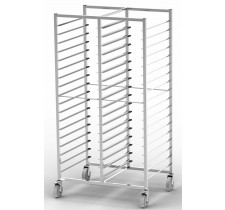 Стеллаж-шпилька кондитерская Orest PRMI-2x18 600x400