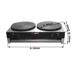 Блинница GGM Gastro CGJ40-2