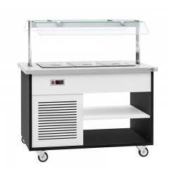 Салат бар Tecfrigo Isola 4M