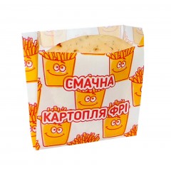 Бумажный пакет для картошки фри
