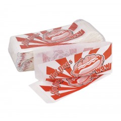 Бумажный пакет уголок для хот-дога Hot-Dogs WOW 190х85 мм. (35)