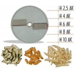 Диск для овочерізки Celme Н2,5 AK, зігнутої соломки 2,5 мм.