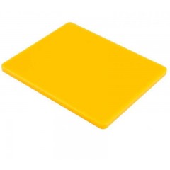 Доска разделочная желтая HACCP 600х450х20 мм Yelkar Plastik