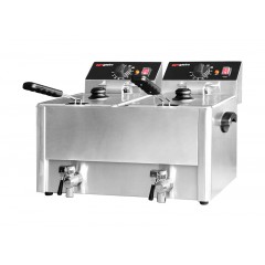 Фритюрница GGM Gastro EFH8+8