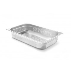 Гастроемкость нержавеющая перфорированная Hendi GN 1/1-100 Kitchen Line 807132