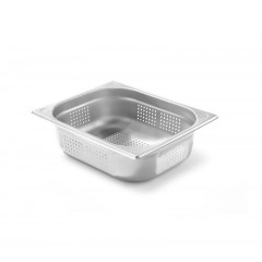 Гастроемкость нержавеющая перфорированная Hendi GN 1/2-100 Kitchen Line 807330