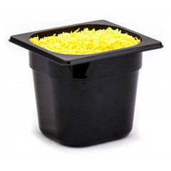 Гастроємності з чорного полікарбонату GN1 / 6 200 Hendi 862704