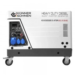 Генератор дизельный инверторный Konner&Sohnen KS 6500iDE S ATSR