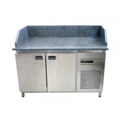 Холодильний стіл Tehma 98978 з гранітної стільницею 2 двері