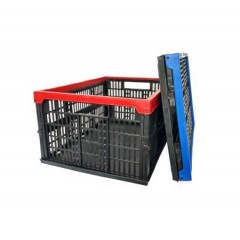 Ящик пластмасової складаний Полимет 480х350х240 кольоровий