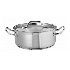 Кастрюля низкая с крышкой Berg 8 л. d280 мм.