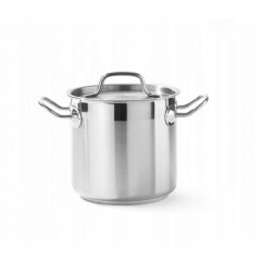 Кастрюля высокая с крышкой 6л. Hendi 832202