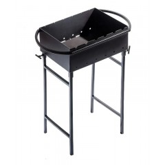 Мангал Metalzavod M6-2N 6 шампуров, 2 мм., съемные ножки