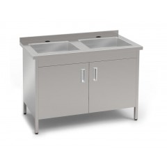 Мойка-тумба КИЙ-В МТВ-2С-2ДР 1100х600-300