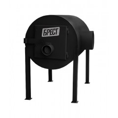 Печь буржуйка ЭкоЖар Брест 200 горизонтальная