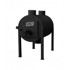 Печь буржуйка ЭкоЖар Брест 350 вертикальная