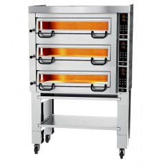 Печь для пиццы GGM Gastro 3#POP634E#HP6#UG6