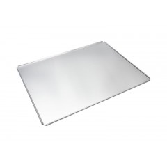 Противень алюминиевый 780х580х10, 4 борта 45°, углы срезаны Brillis