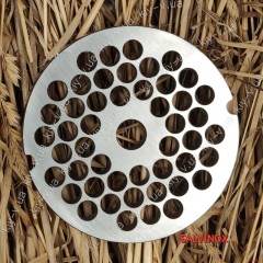 Решетка для мясорубки Salvador №22 Enterprise, 8 мм., HUBLESS