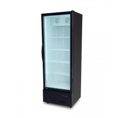 Шкаф холодильный GoodFood BC360NBW2LED черно-белый