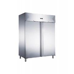 Шкаф холодильный Hurakan HKN-GX1410TN INOX