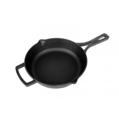 Сковорода чугунная с литой ручкой Monolith 260х60 мм Brizoll M2660P