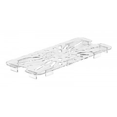 Сливная полка из поликарбоната прозрачная GN1/4 Cambro 40CWD 135