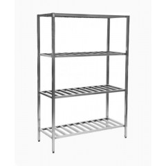 Стелаж з нержавіючої сталі КИЙ-В СЖ-5 4П