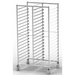 Стеллаж кондитерский Orest PRMI-2x18 600x400